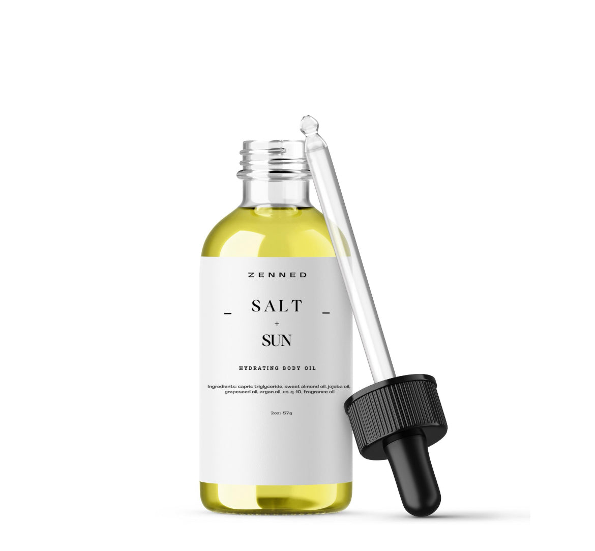 Perfume Body Oil | Hydrating Body Oil | Zenned
